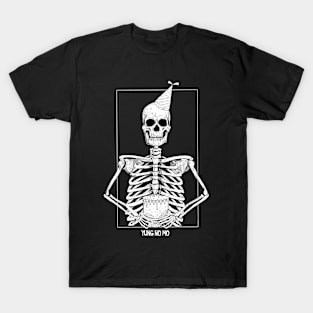 Alternative Macabre Skeleton Birthday T-Shirt